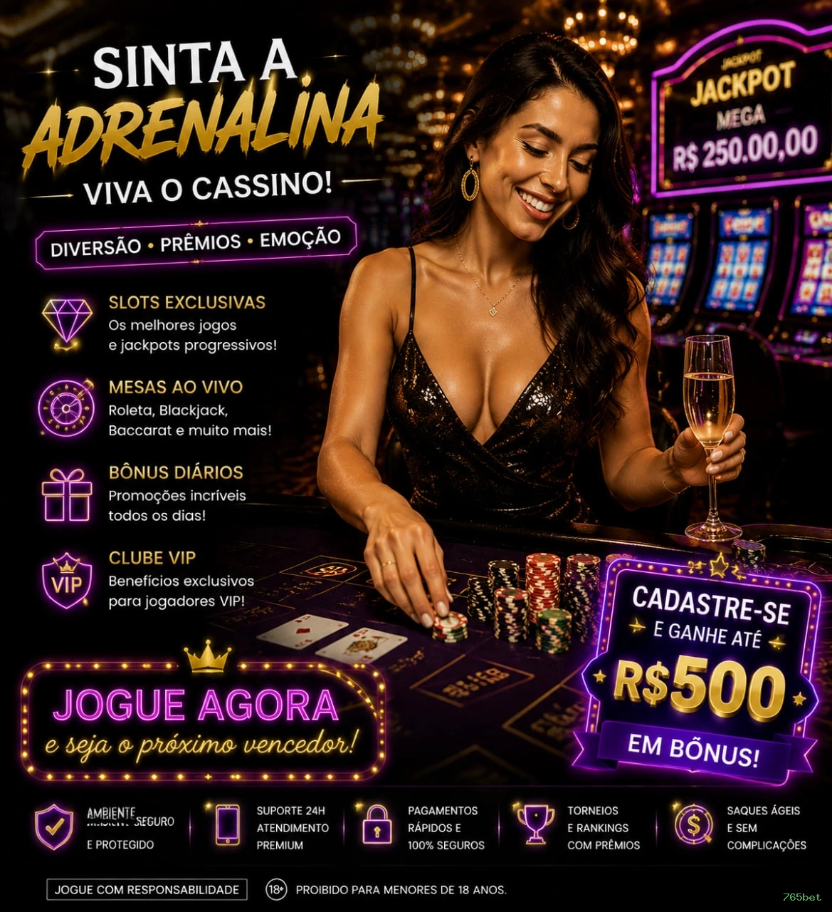 Cassino 765bet app mobile